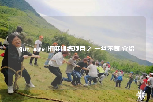 六盘水拓展训练项目之 一丝不苟 介绍